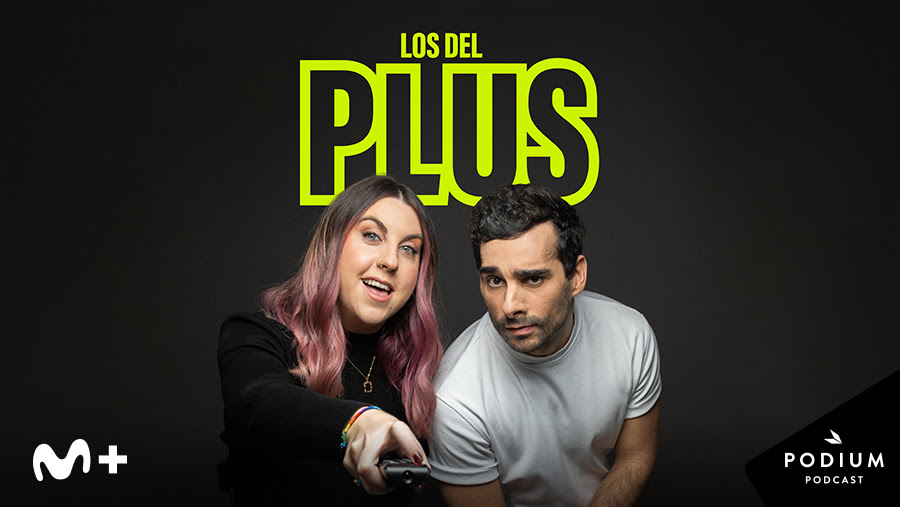 LOS DEL PLUS: Estreno del videopodcast de Movistar Plus+ con Carolina Iglesias y Juan Sanguino